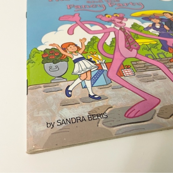 The Pink Panther and the Fancy Party Book A Golden Look Look Book - Picture 2 of 16